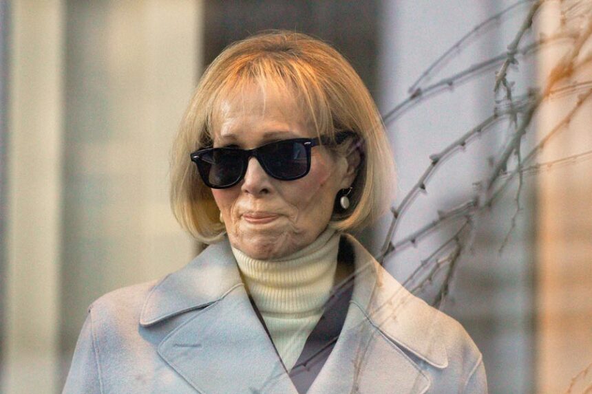 E. Jean Carroll arrives at Manhattan federal court, Jan. 17, 2024, in New York. | Eduardo Munoz Alvarez, Associated Press