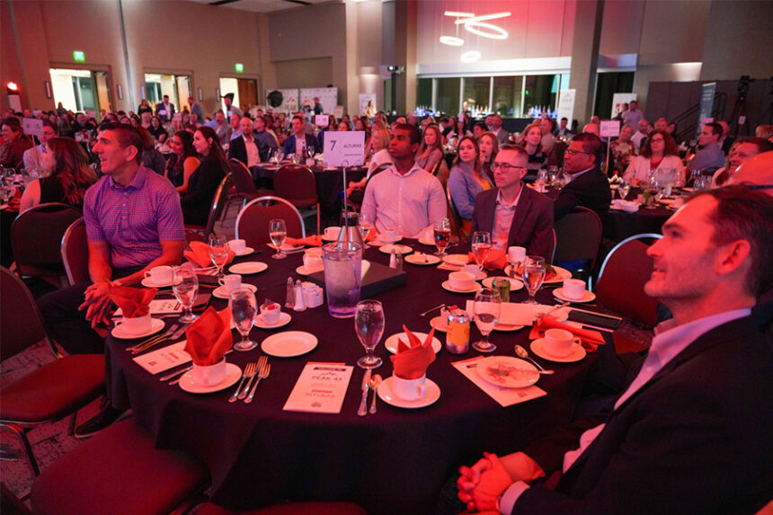 Businesses attend the Peak 43 event. | Courtesy of BoiseDev