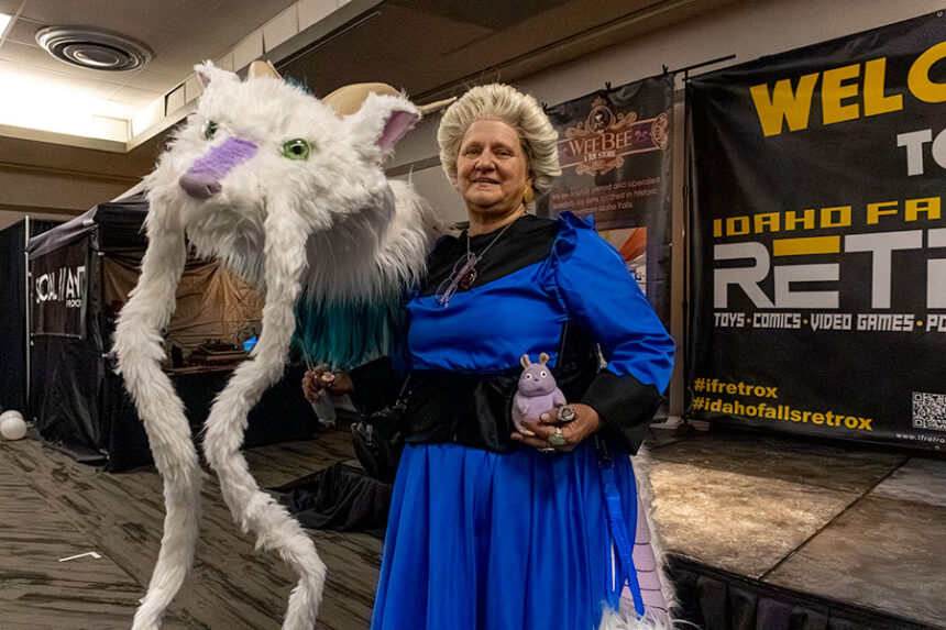 Protraying Zebina from the Studio Ghibli movie, Spirited Away, Angelina Thelin was the favorite cosplayer of the attendees at Retro-X. | Daniel V. Ramirez, EastIdahoNews.com