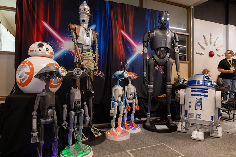 Star Wars fans had a great oppurtunity at Retro-X with multiple booths featuring either life-size droids, a touring stormtrooper helmet collection or photo-ops with the 501st Leigion. | Daniel V. Ramirez, EastIdahoNews.com