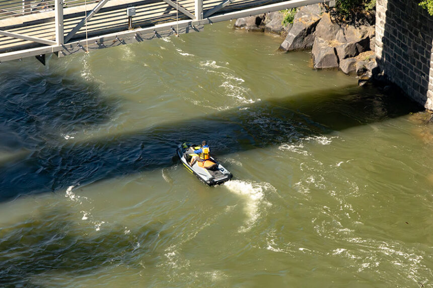 Since Thurday afternoon, numerous deputies with Bonneville County Sheriff's Office are continuing to search for an out-of-state man who had fallen into the Snake River. | Daniel V. Ramirez, EastIdahoNews.com