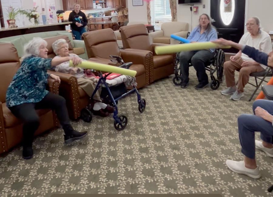 Keeping the minds active at Homestead Senior Living