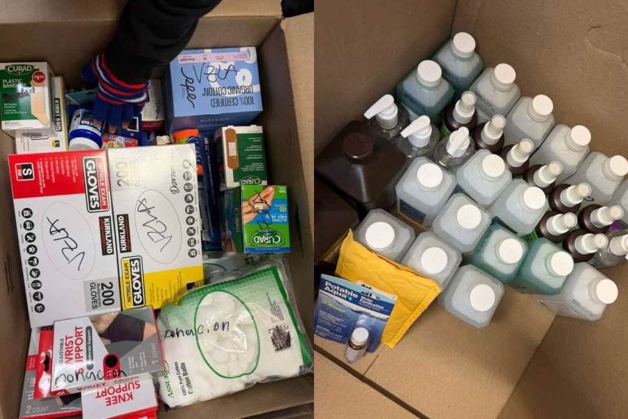In a humanitarian drive, hosted by Javier Hurtado, asks the community to donate vital supplies like shelf-stable foods, hygiene, and other items to assist those affected by earthquakes in Venezeula. | Courtesy Javier Hurtado