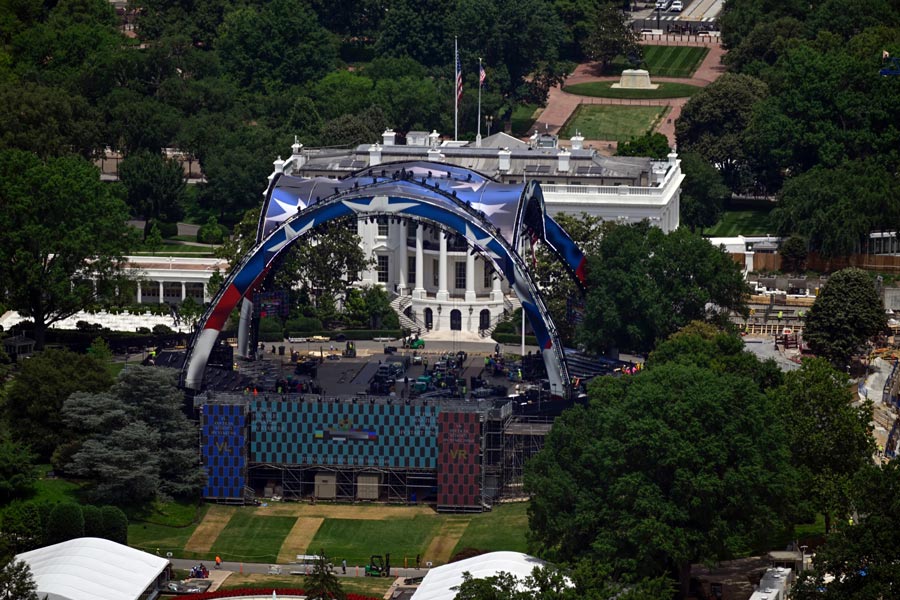 Lawsuit seeks to stop the UFC fight on the White House South Lawn for Trump’s birthday