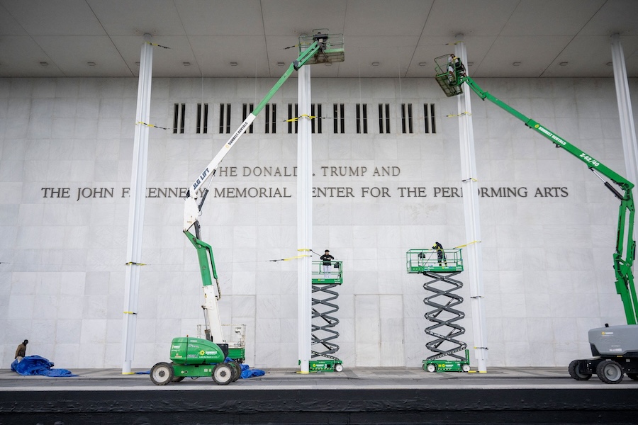 Kennedy Center orders staff to remove Trump’s name