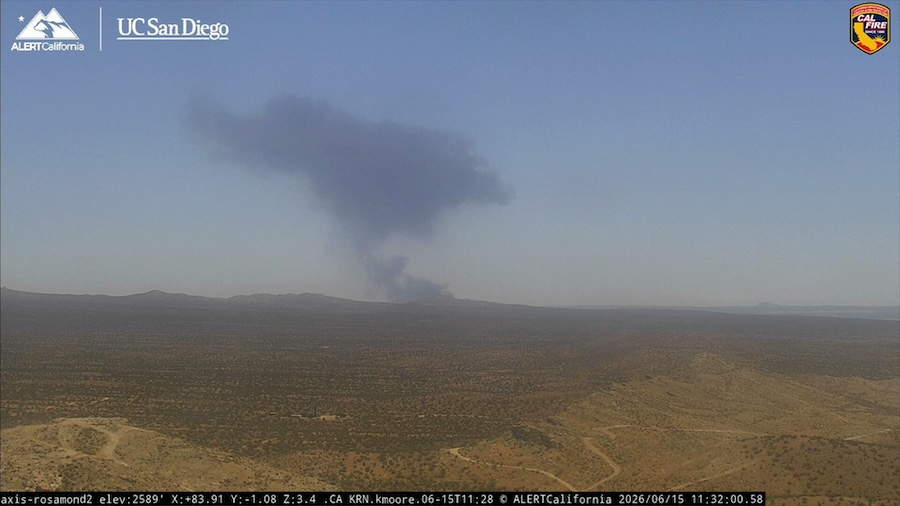 8 crew members believed dead after B-52 bomber crashes at California’s Edwards Air Force Base