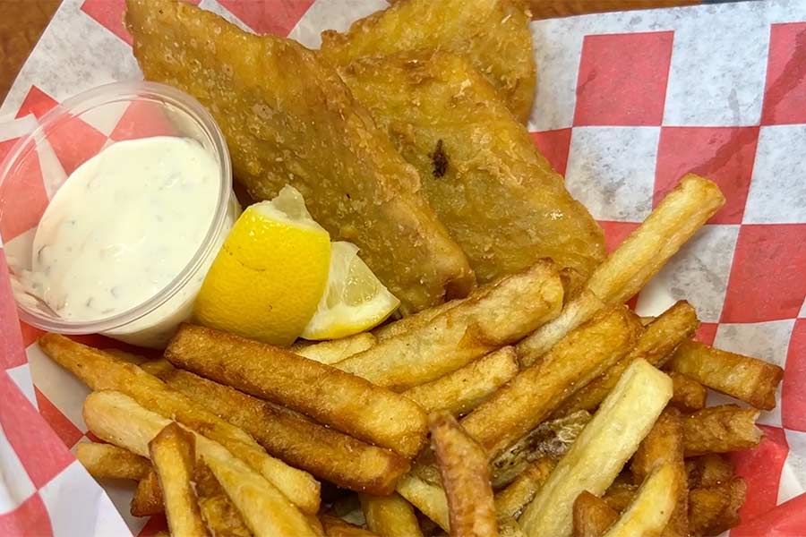 Fish and chips at Ole's Diner. | Rett Nelson, EastIdahoNews.com