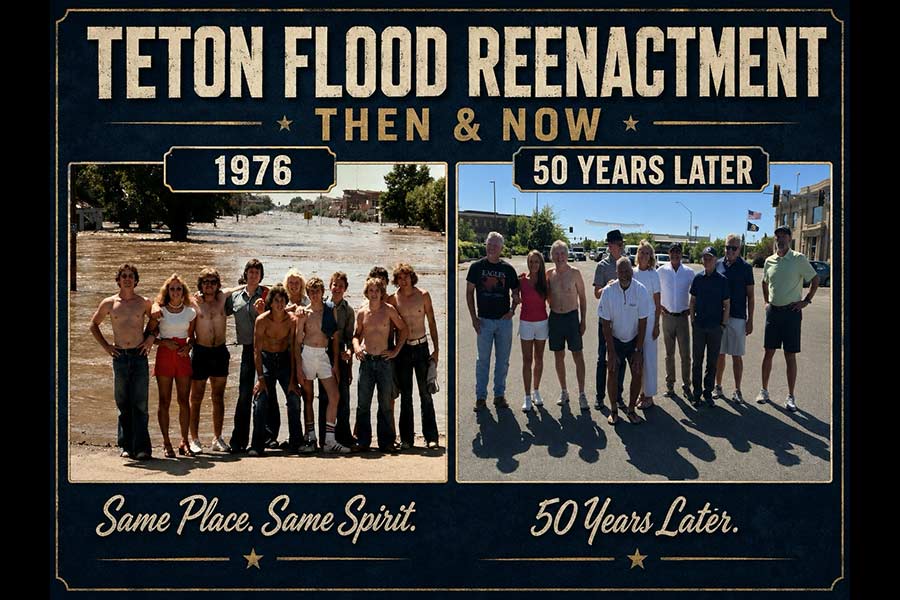 50 years after the flood, the faces behind an iconic photo return to Rexburg