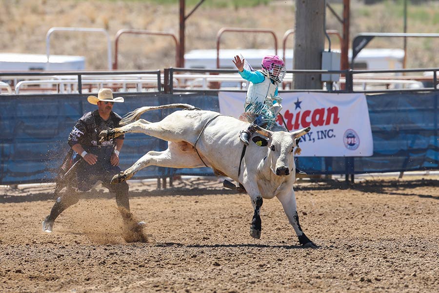 junior high rodeo bull rider
