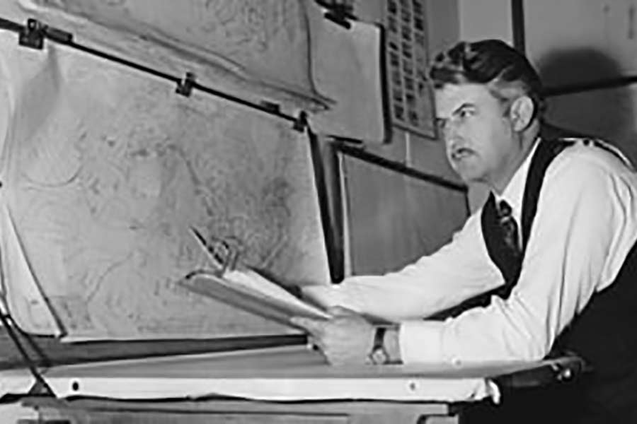 The man who brought cloud-seeding to Idaho was at the center of a D-Day forecast feud
