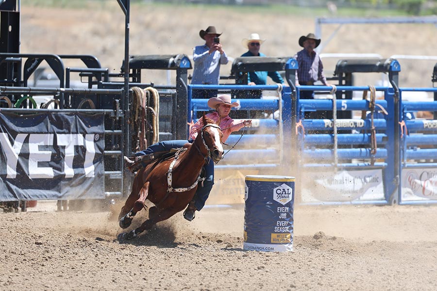 Rodeo state finals barrel racing