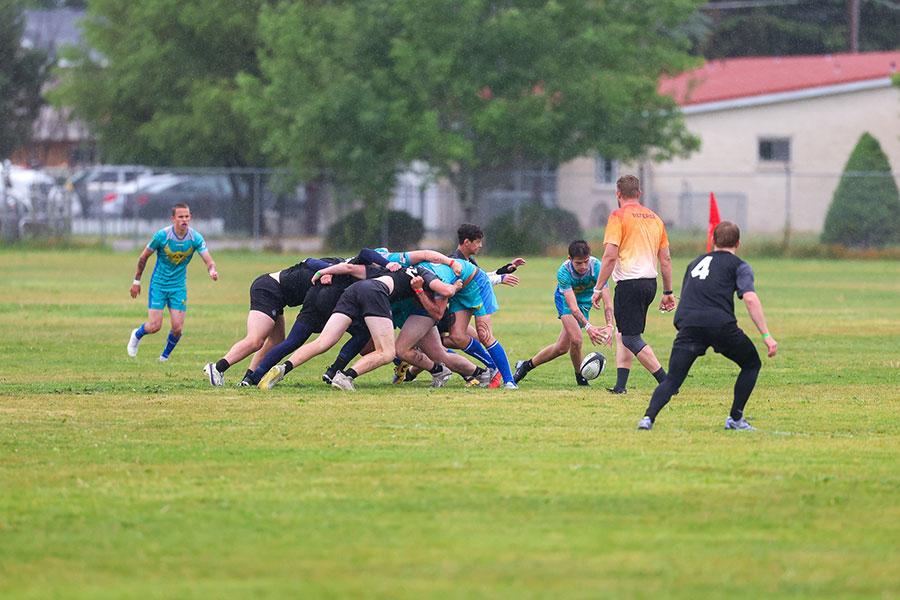 rugby scrum