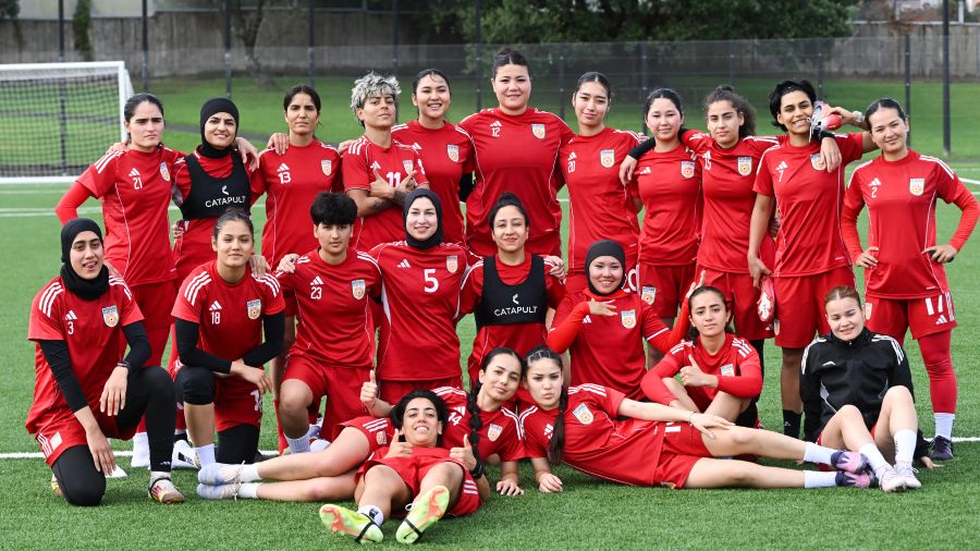After escaping the Taliban and years in exile, the Afghan women’s soccer team rises again