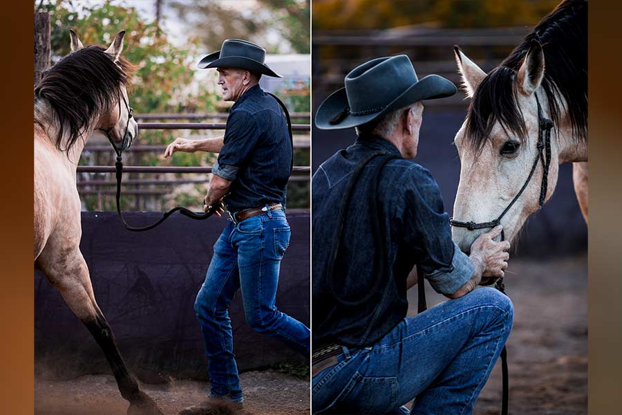 He found recovery through horses. Now he’s bringing that message to Rigby