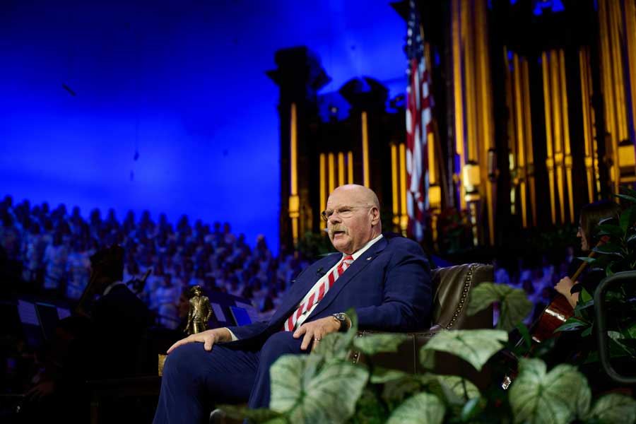 Legendary NFL coach Andy Reid joins Tabernacle Choir’s tribute to America’s 250th anniversary