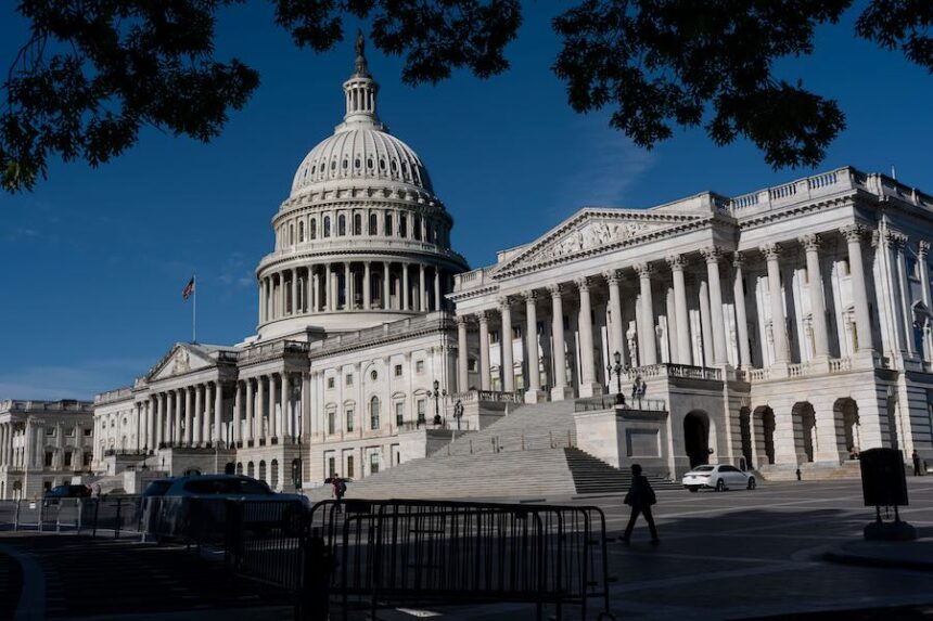 The Capitol is seen in Washington, Tuesday, June 16, 2026.