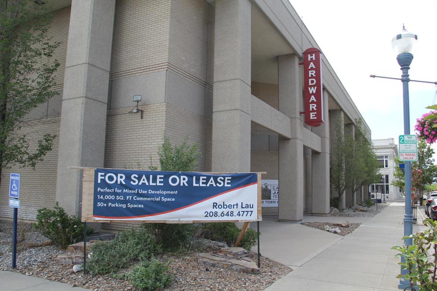 The former Caribou Jack's building