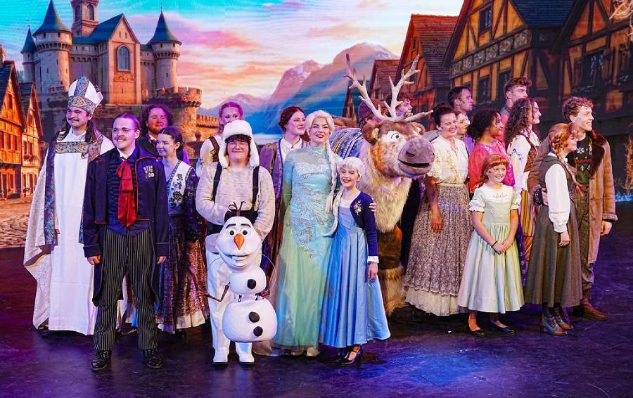 Frozen cast