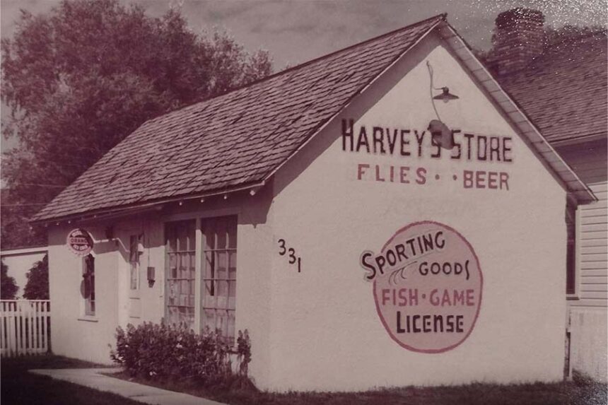 Harvey's Store is seen in 1980. | Courtesy of Dirk A. Dabel
