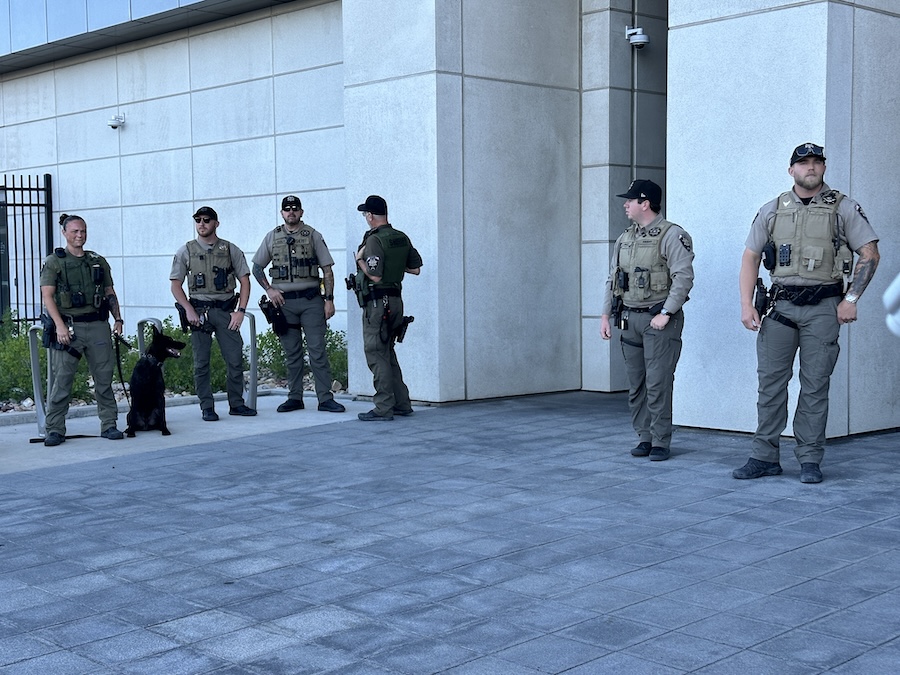 Utah courthouse security