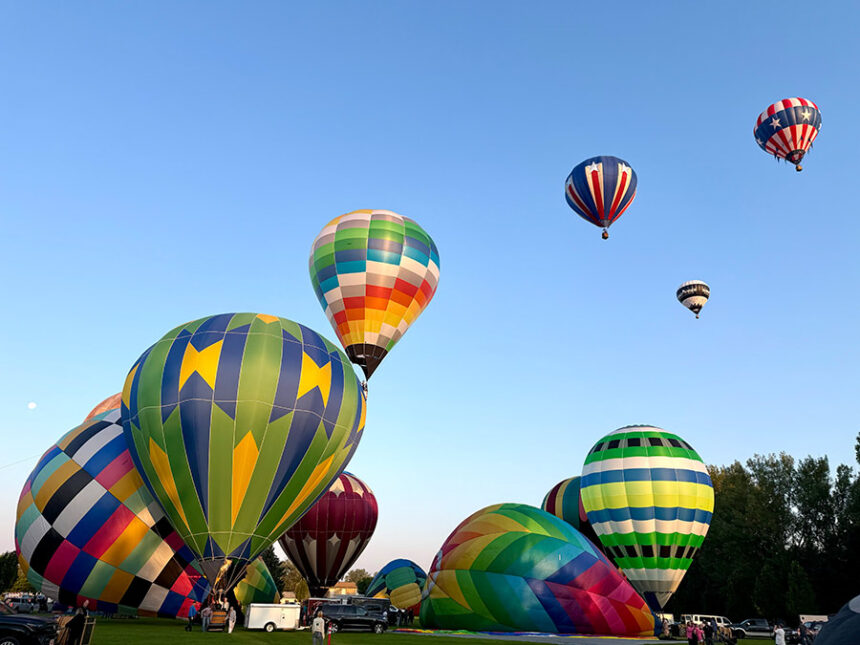 Ammon Hot-Air balloon show | Kyle Riley, EastIdahoNews.com