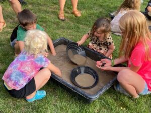 Pioneer Day gold panning