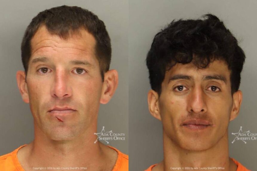 Ross A. Wardlaw Left. Javier G. Ortiz Right. Ada County Sheriffs Office