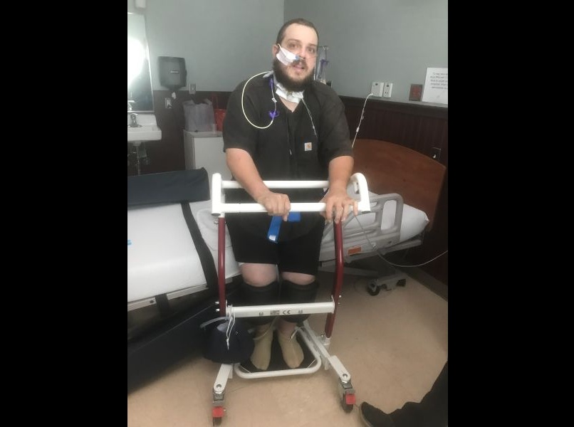 TJ walking