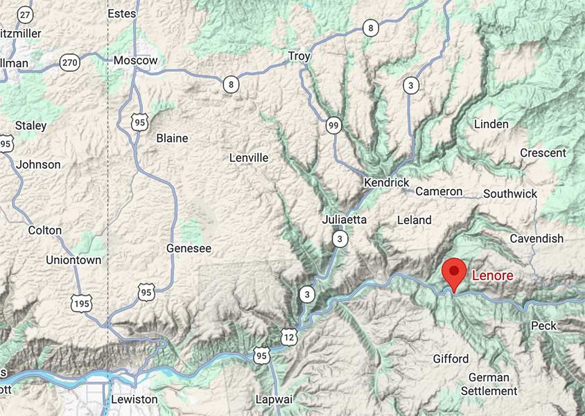 Area where the fire is happening | Courtesy Google Maps