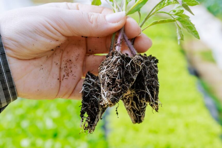 hand holding seedling plug with healthy roots 2026 01 06 09 12 55 utc
