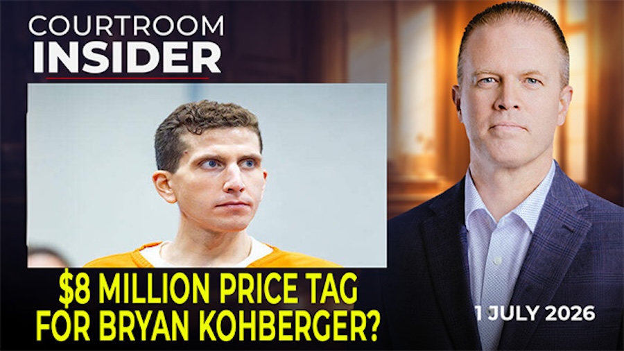 COURTROOM INSIDER | $8 million price tag for Bryan Kohberger?