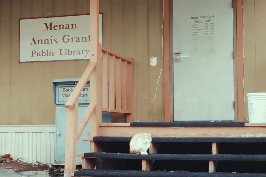 Menan Annis Grant Public Library | Screenshot from documentary