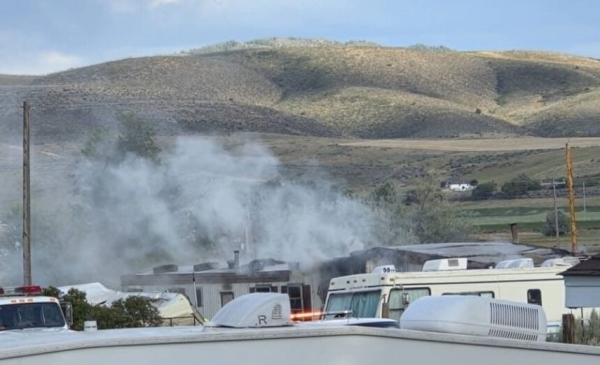 McCammon fire