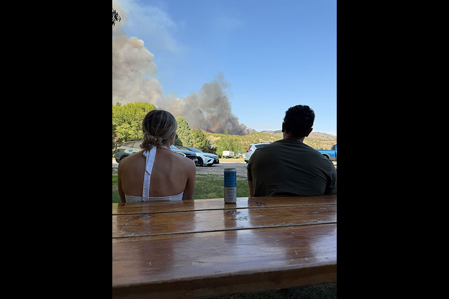 The Big Rock Fire nearly canceled their wedding. Then the community stepped in to help.