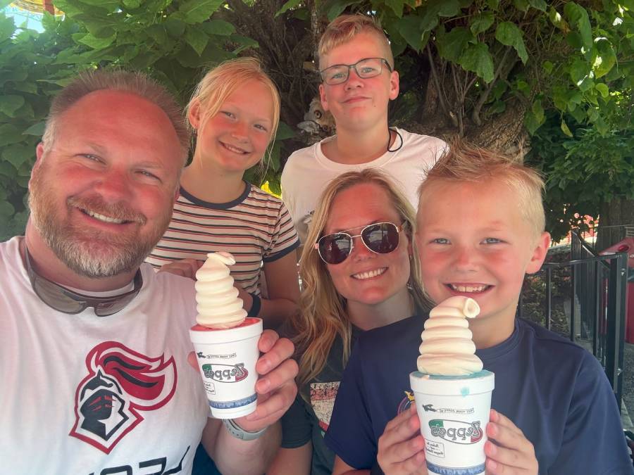 Craig and his family