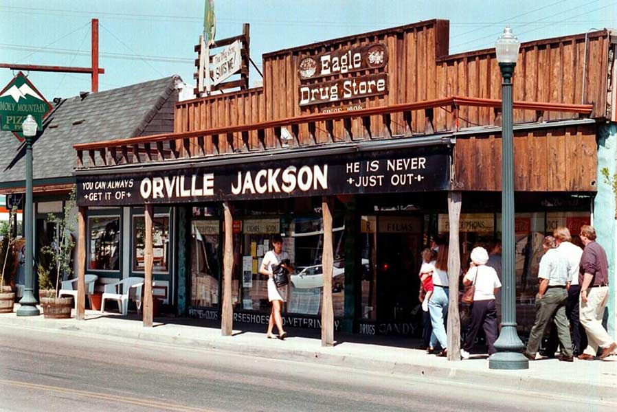 Long before it was Old State Saloon, the historic Orville Jackson building on State Street in Eagle was home to the Eagle Drug Store. Photo taken in 1997. Kim Hughes Statesman file