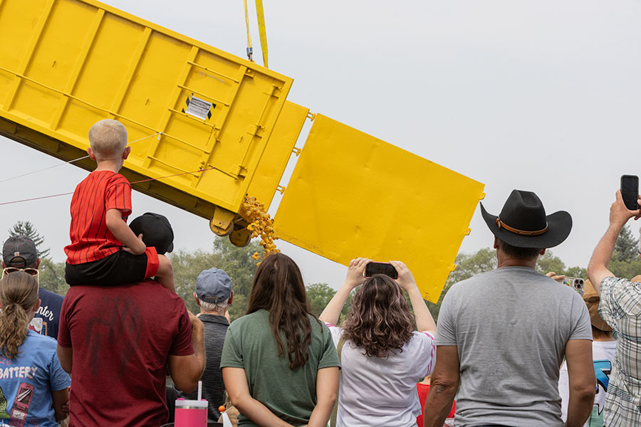 With the 35th annual Duck Race now completed, 30,000 ducks were dumped into the Snake River. | Daniel V. Ramirez, EastIdahoNews.com