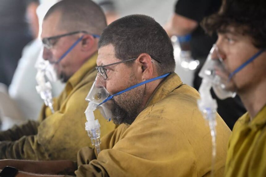 Wildland firefighter, Montie Reynolds