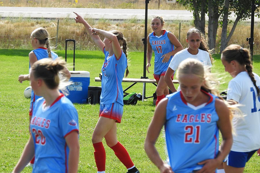 Marsh Valley girls soccer Isabelle Bastian