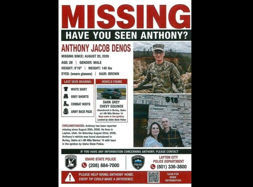 Missing man flyer
