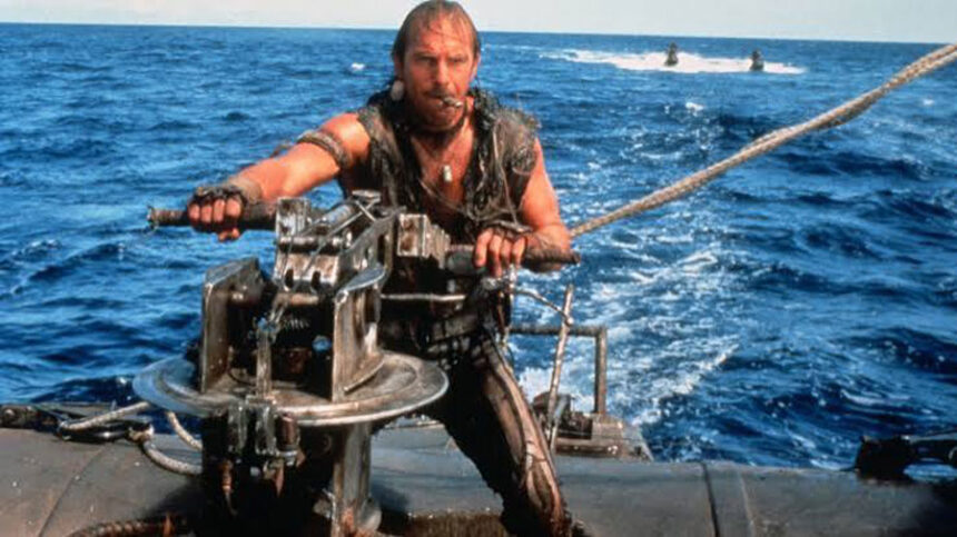 Kevin Costner in 1995's Waterworld