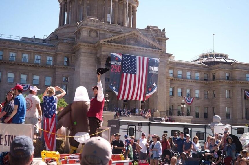 America 250 celebration at Idaho State Capitol