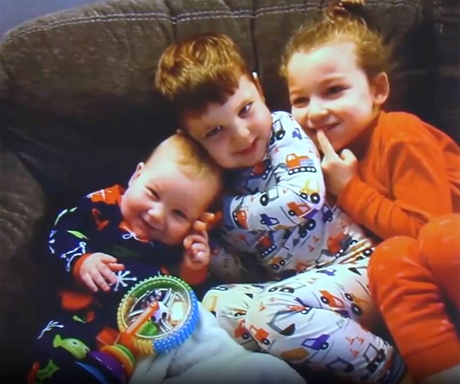 From left to right: Callan, Dawson, and Cora Clancy were strangled to death on Jan. 24, 2023. Their mother, Lindsay Clancy, is on trial in Plymouth, Massachusetts, for their murders.