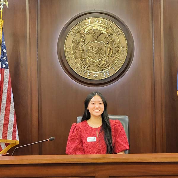 Grace Wangeman is one of five Idaho teens selected for the 2026 Roth Scholarship program. | Courtesy photo