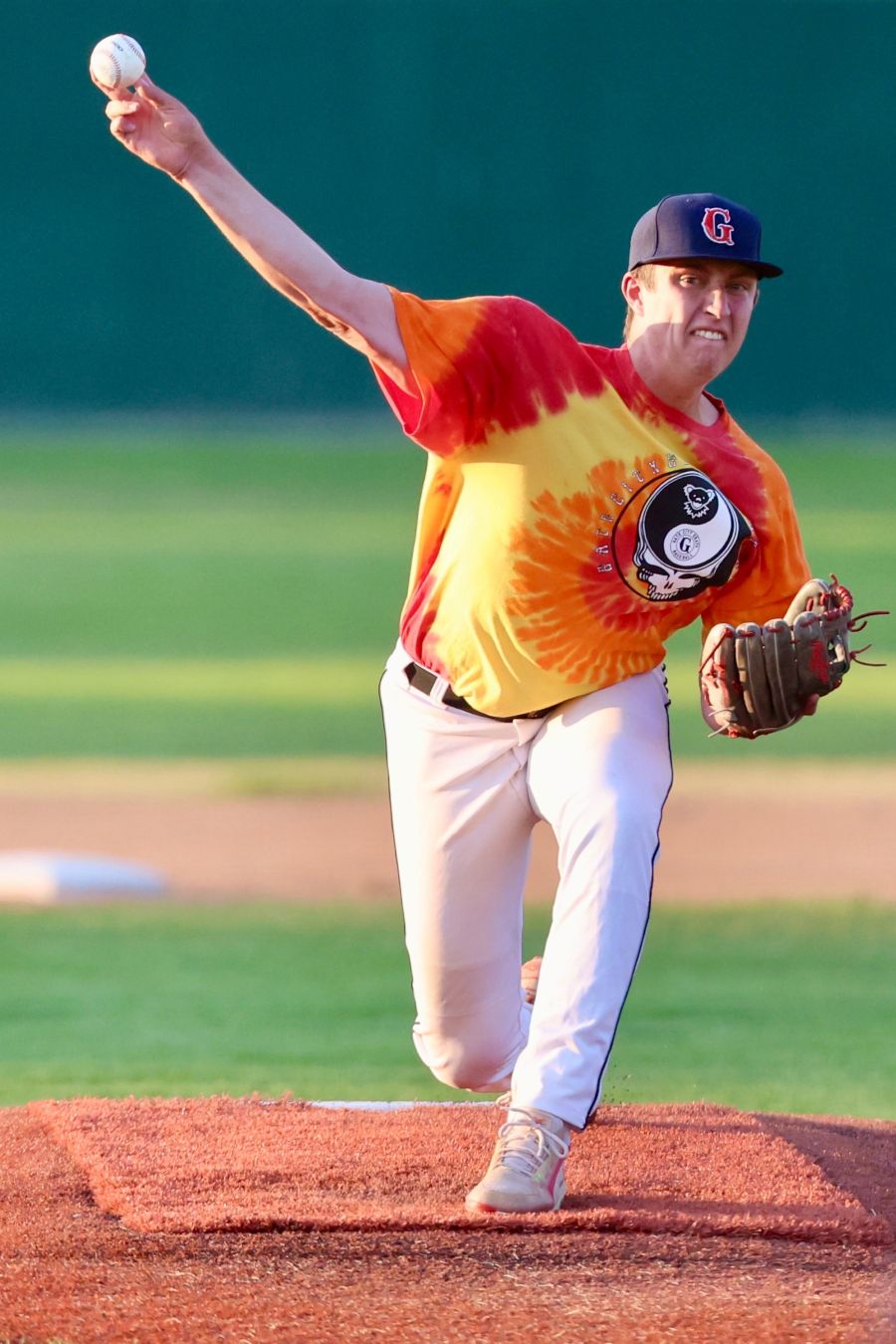 Starter Boston Ross earned the win for the Grays in Friday's playoff game. | Kyle Riley, EastIdahoSports.com.