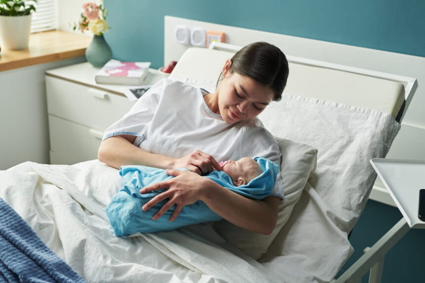 mother with newborn