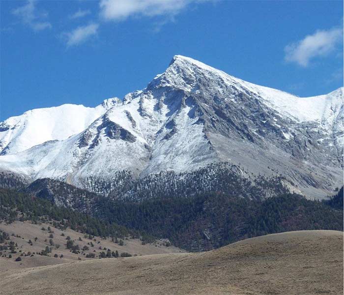Mount Borah photo taken from Visit Idaho