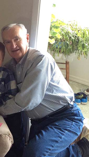 A photo of Johnson in 2015 when he said he was overweight. | Courtesy Noel Johnson