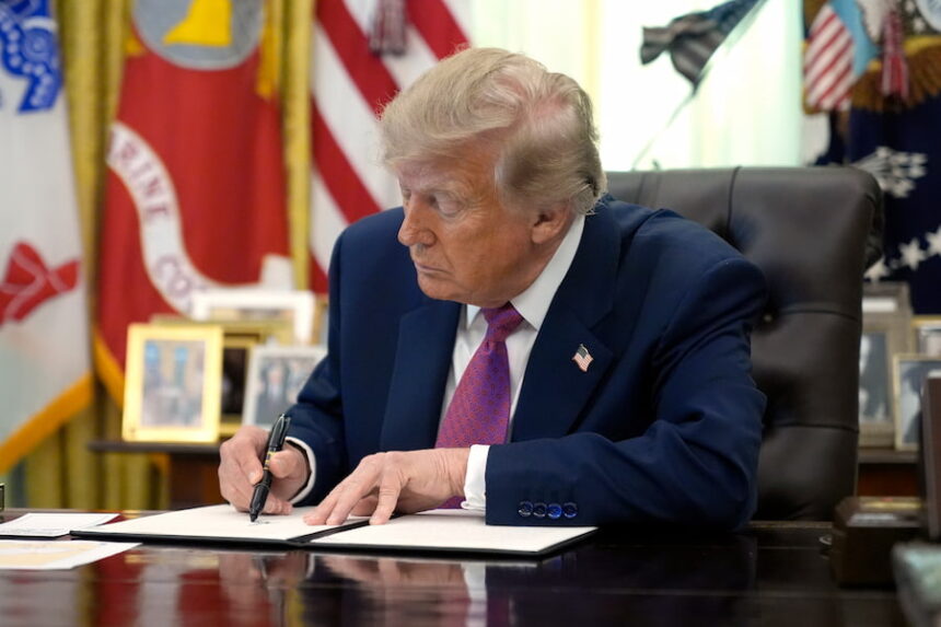 Trump signs executive order