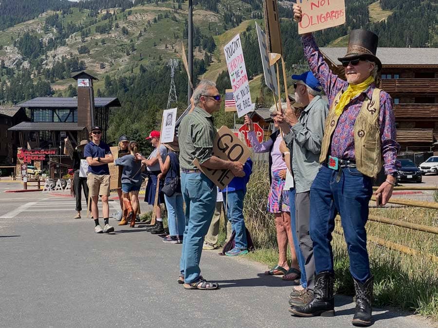 protesters